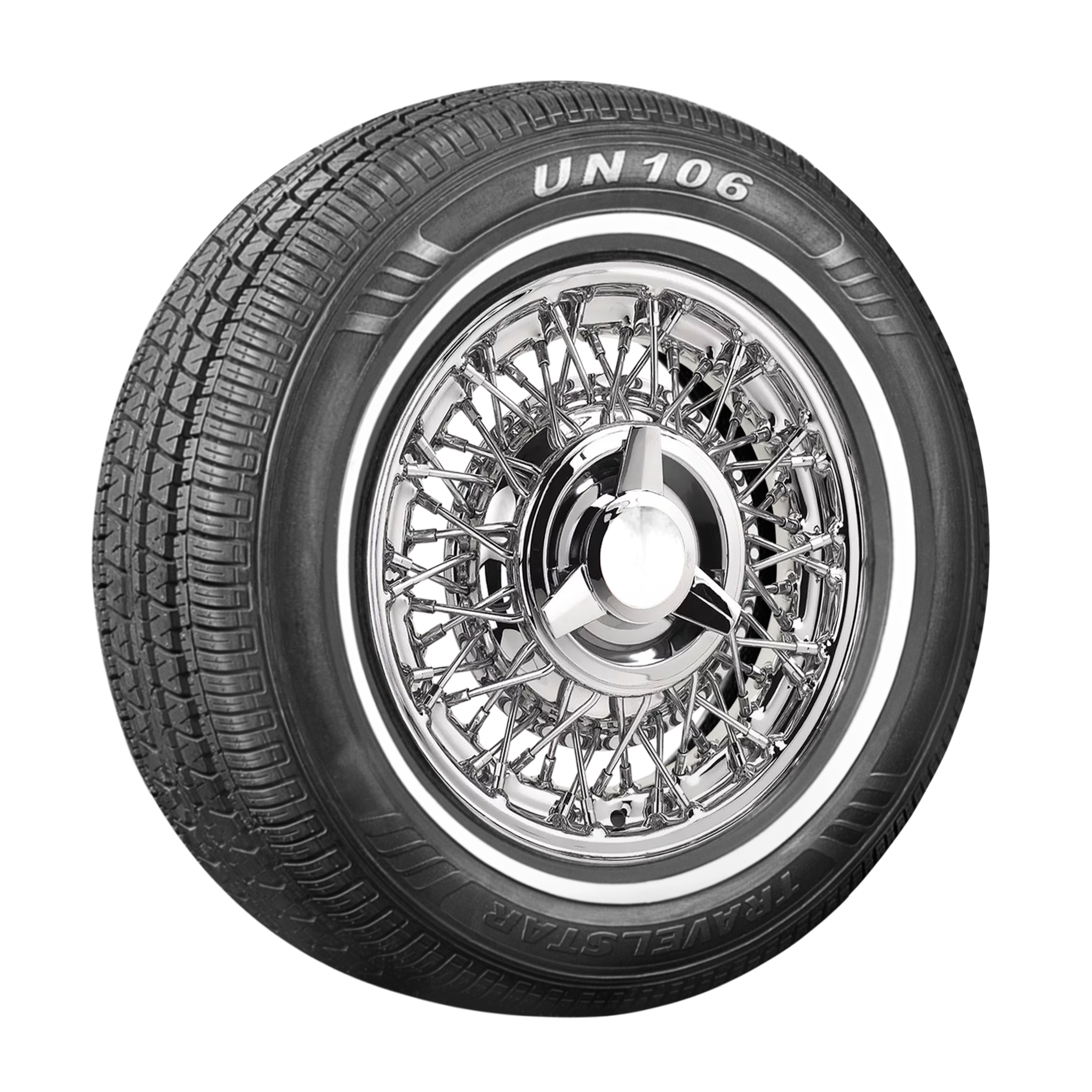 Travelstar Classic Radial UN106 Valkosivu 14 mm 155/80R13 79T