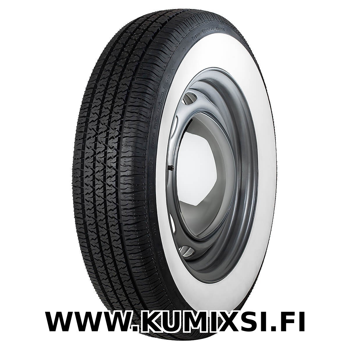 Kontio WhitePaw Classic Valkosivu 2½" (64mm) 165/80R15 87R