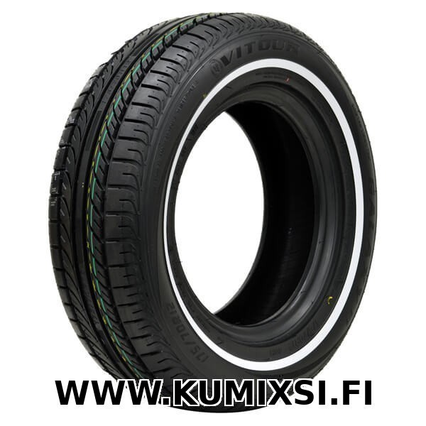 Vitour Galaxy F1 Valkosivu 8 mm 175/70R12 80H