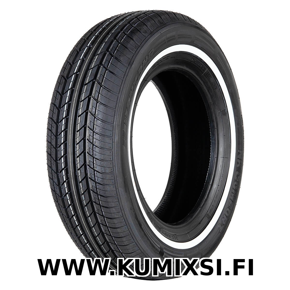 Nankang N-729 Valkosivu 15 mm 175/70R13 82T