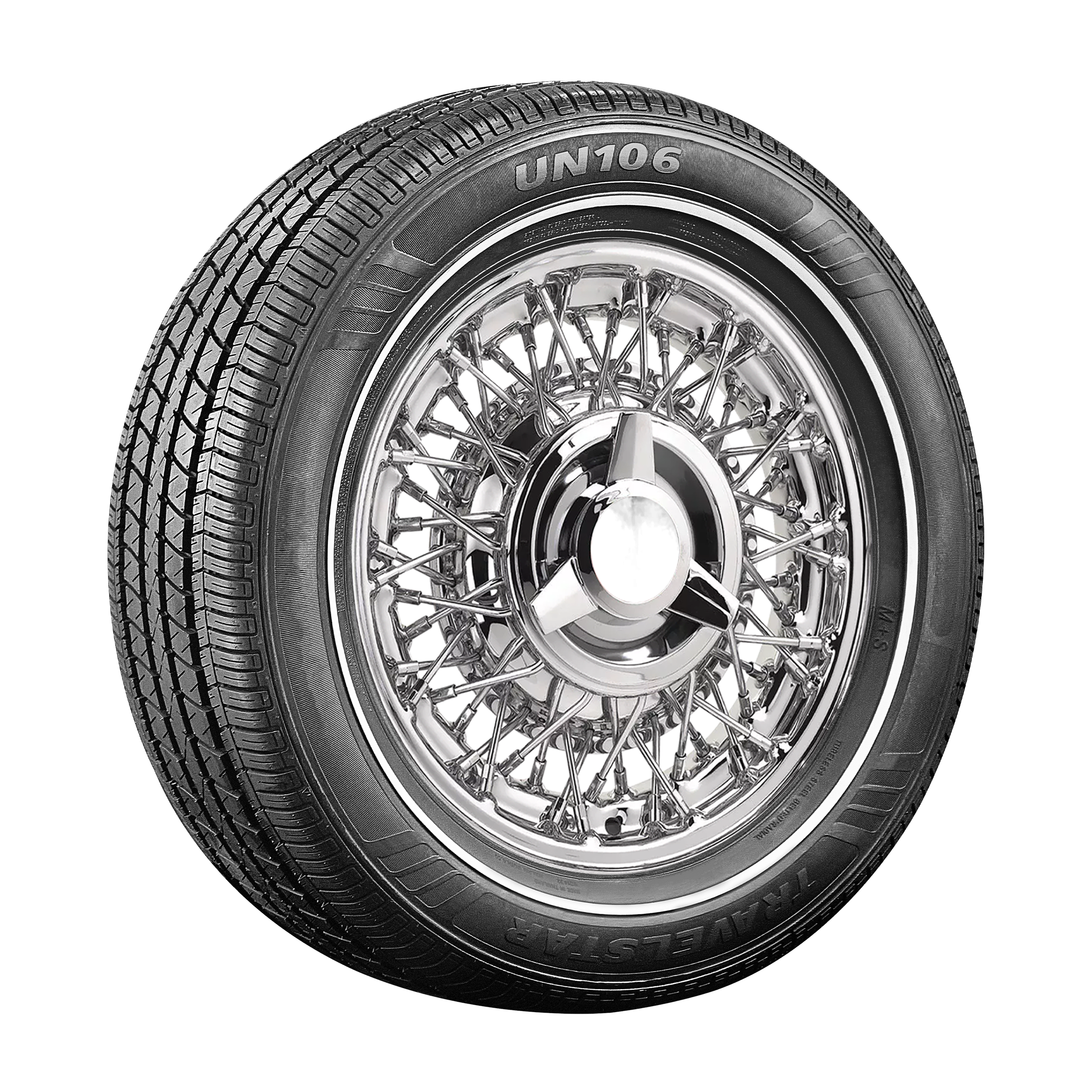 Travelstar Classic Radial UN106 Valkosivu 9 mm 225/60R17 99T