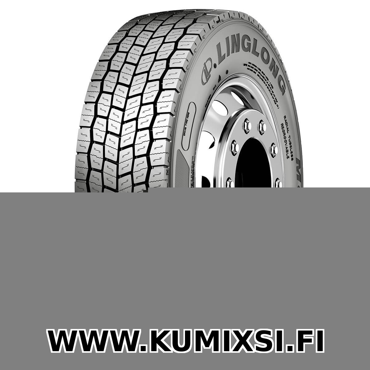 Linglong R-D30 kuorma-autoon 3PMSF 315/60R22.5 153K