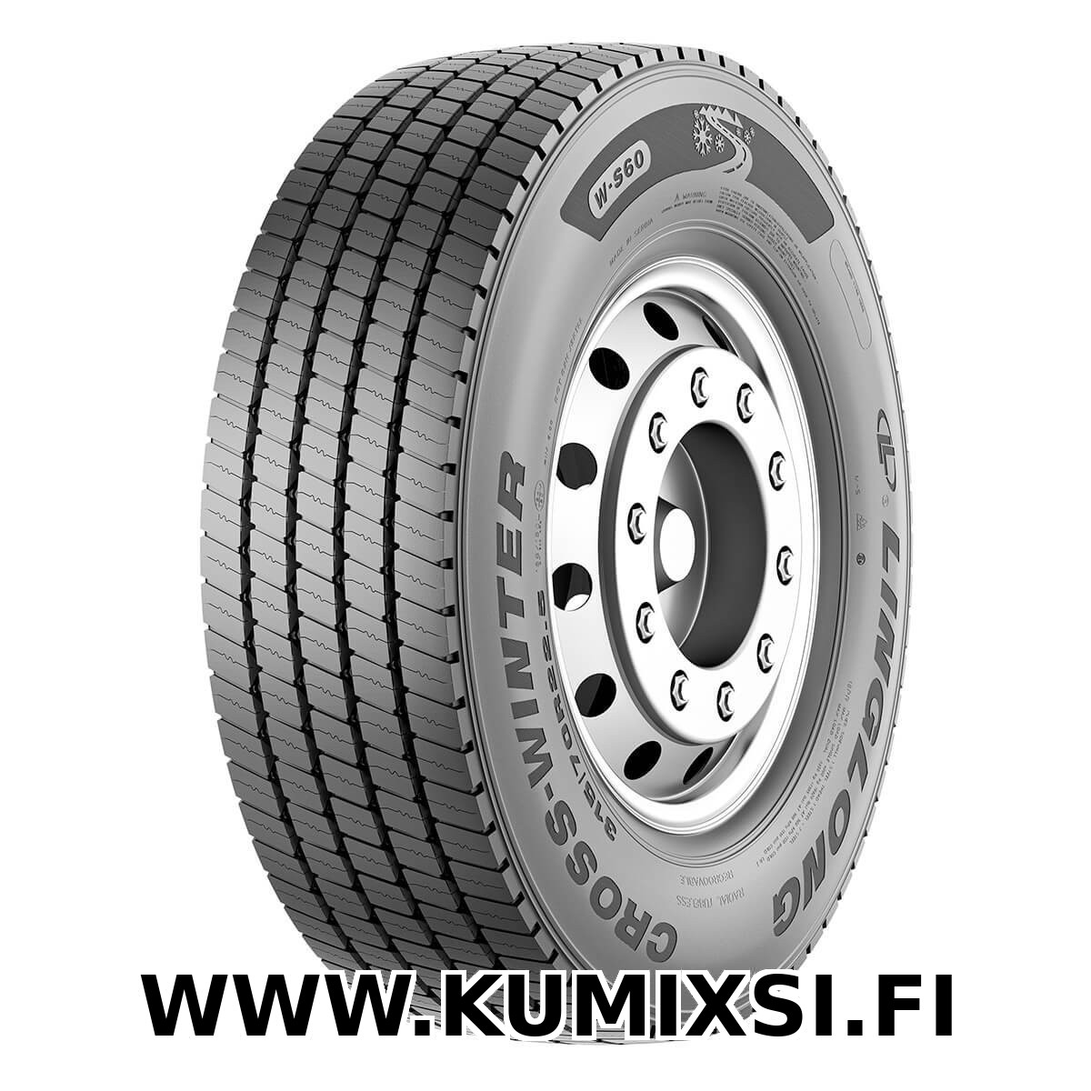 Linglong W-S60 kuorma-autoon 3PMSF 385/55R22.5 160K